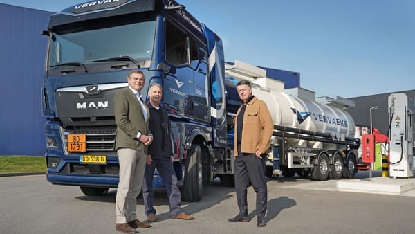 MAN hTGX becomes first hydrogen truck cleared for ADR chemical haulage